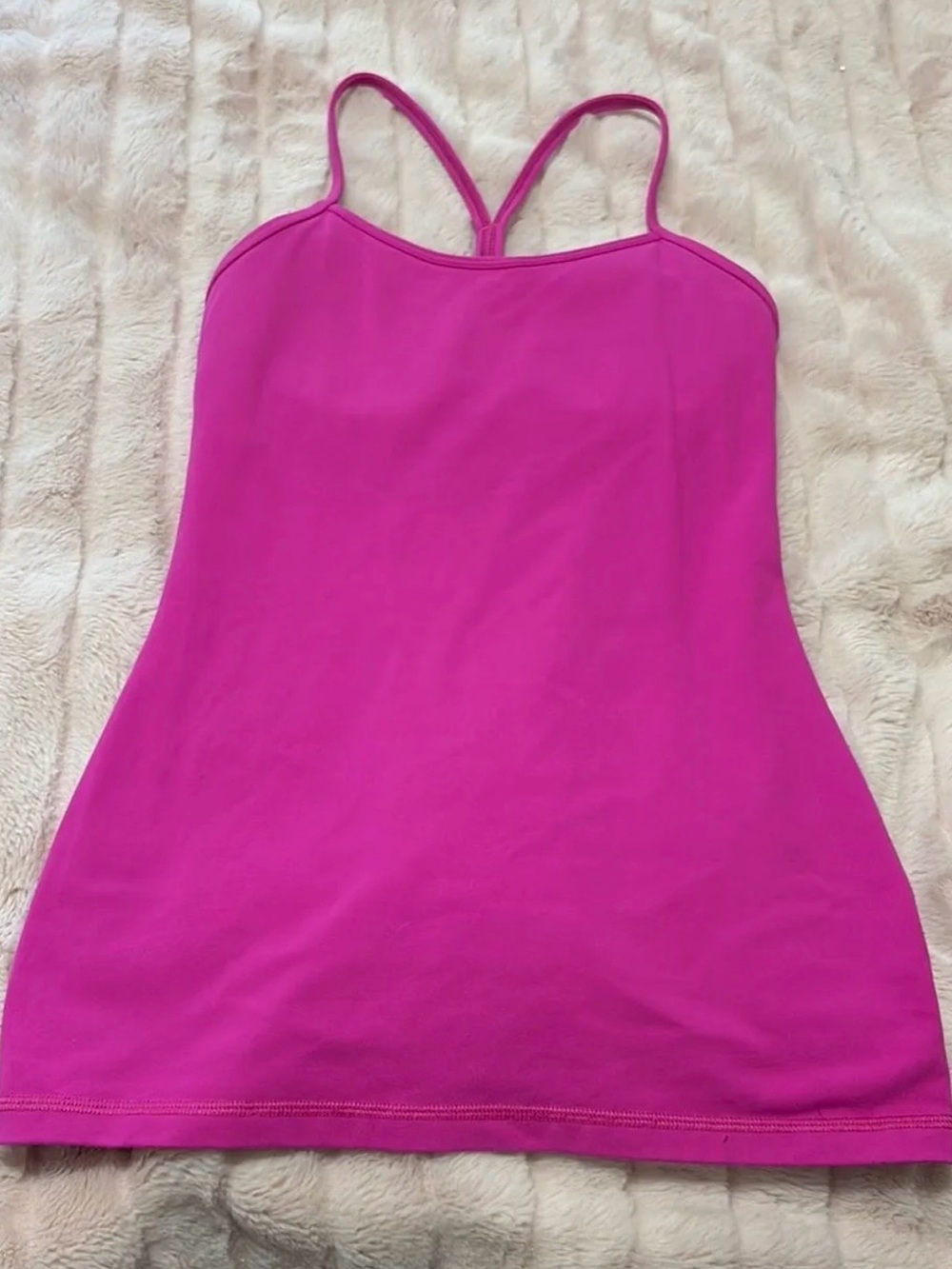 lululemon athletica Pink Racerback Tank Top